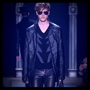 ⭐John Varvatos Collection Thunderbolt Sweater.